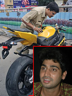 Bike accident-anil